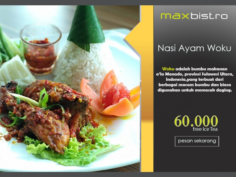 Nasi Ayam Woku